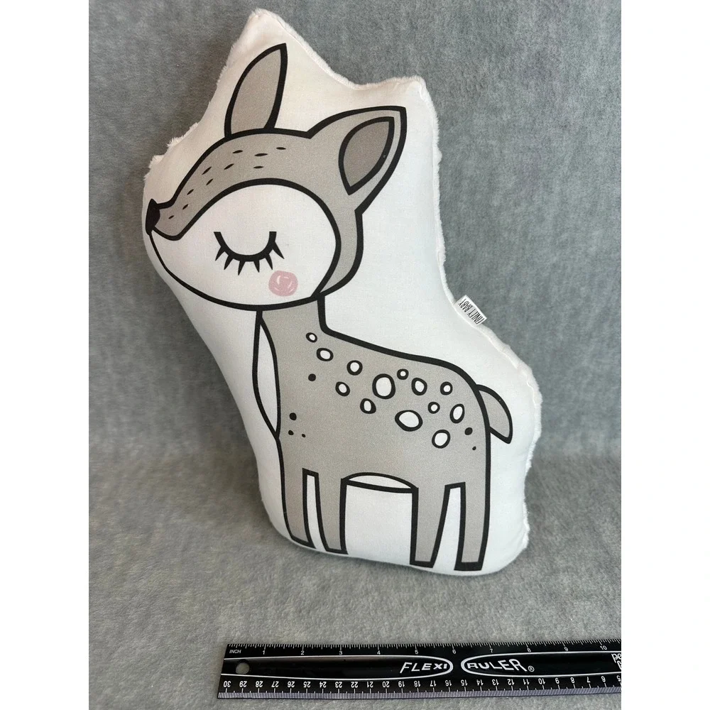 Finley Baby Deer‎ Fawn Plush Pillow Soft Stuffed Animal Nursery Decor Toy